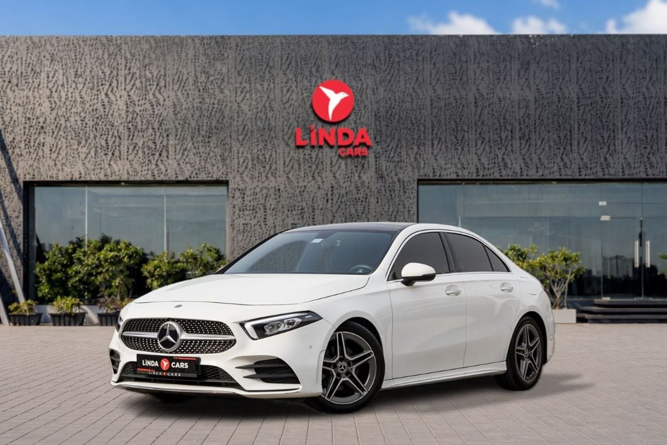 Mercedes Benz A 200 AMG  Mercedes-Benz A-Class 200 2021 GCC specs for 1,484.00 AED monthly