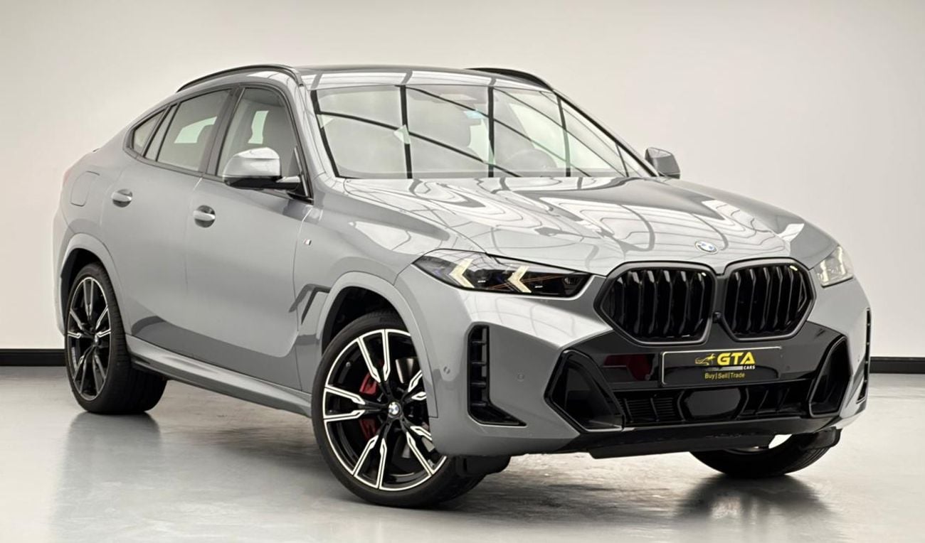 BMW X6 2025 BMW X6 xDrive40i M-Sport, Sept/2029 BMW Warranty + Service Pack, BMW Full Service History, GCC