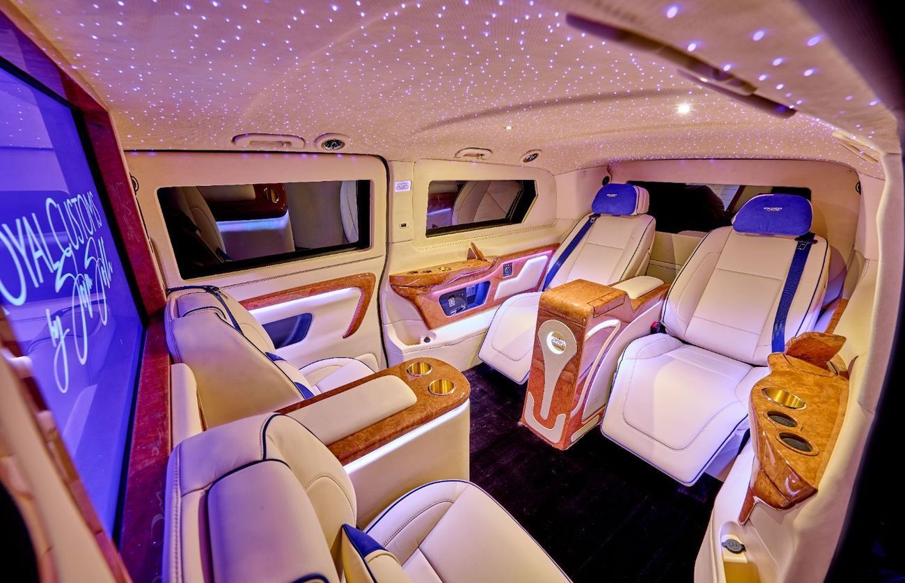 Mercedes-Benz V 300 2026 “LA REINE” – Handcrafted by ROYAL CUSTOMS in Dubai (5 Year Warranty)