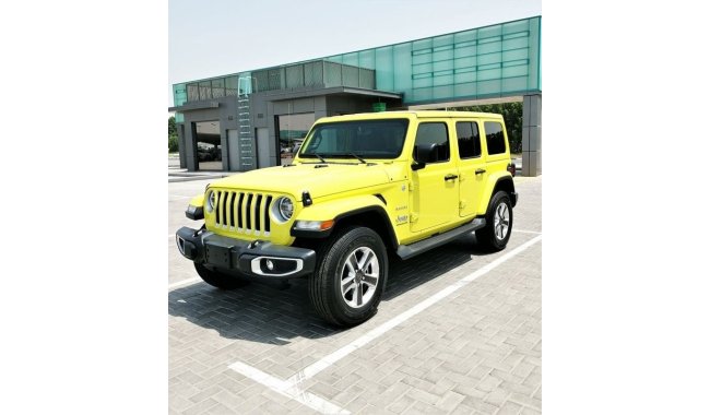 Jeep Wrangler Jeep Wrangler Sahara -2023 Yellow