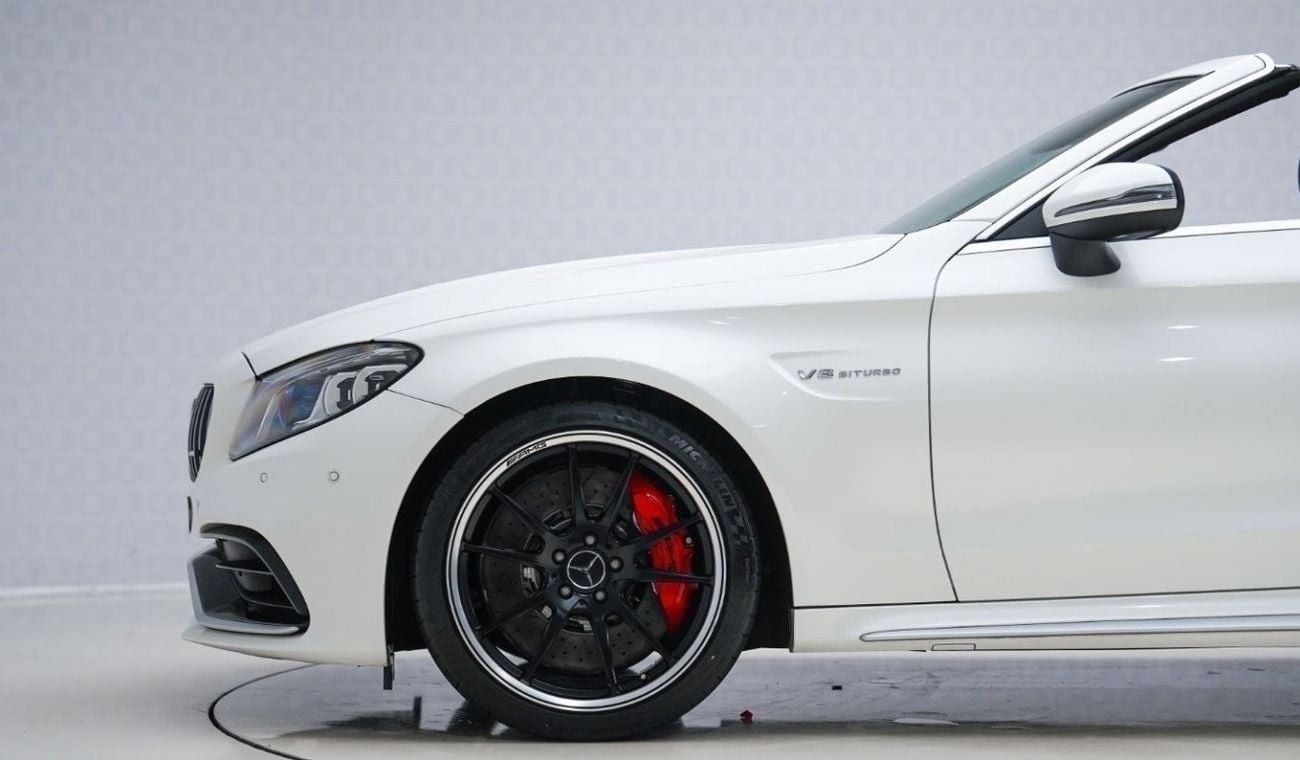 Mercedes-Benz C 63 AMG S Convertible - AED 5,567 P/M - 2 Years Warranty