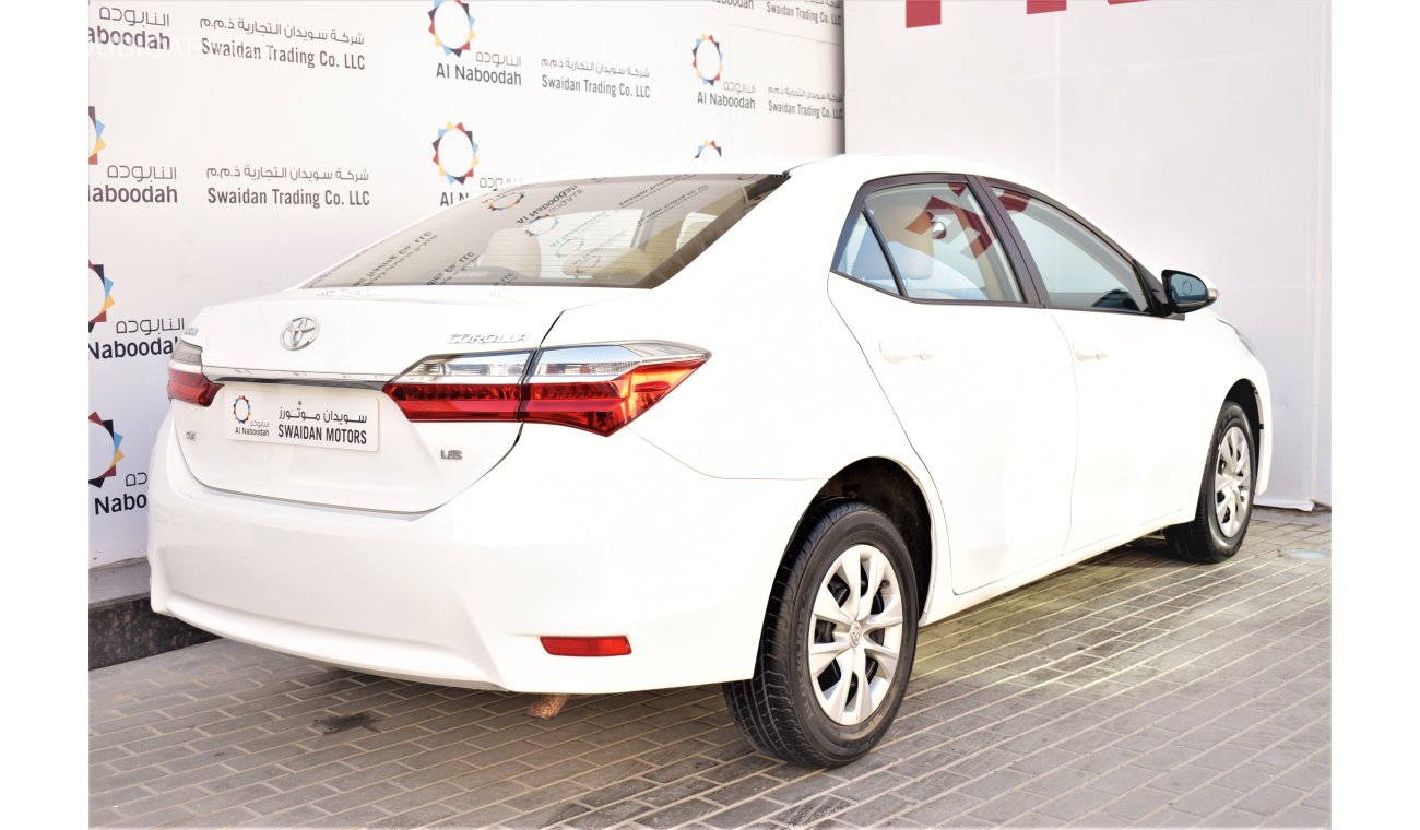 Toyota Corolla 1.6L SE 2017 GCC DEALER WARRANTY