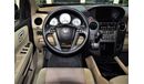 هوندا بايلوت AMAZING Honda Pilot 4WD 2012 Model!! in Black Color! GCC Specs