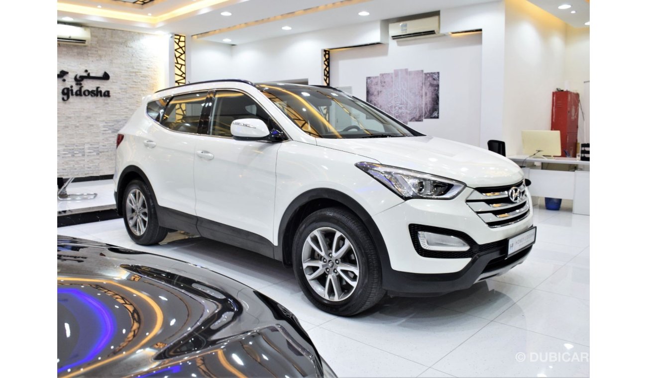 Hyundai Santa Fe GL Top EXCELLENT DEAL for our Hyundai SantaFe 4WD ( 2013 Model ) in White Color GCC Specs