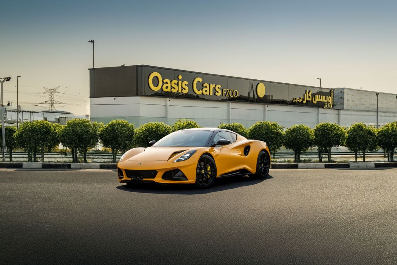 Lotus Emira First Edition 2023 GCC Agency Warranty Full Service History 3.5L Supercharged V6