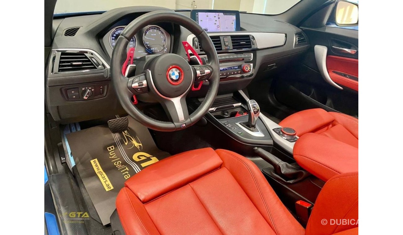 BMW 220i 2018 BMW 220i Cabriolet, Warranty, Service Contract, GCC, Low Kms