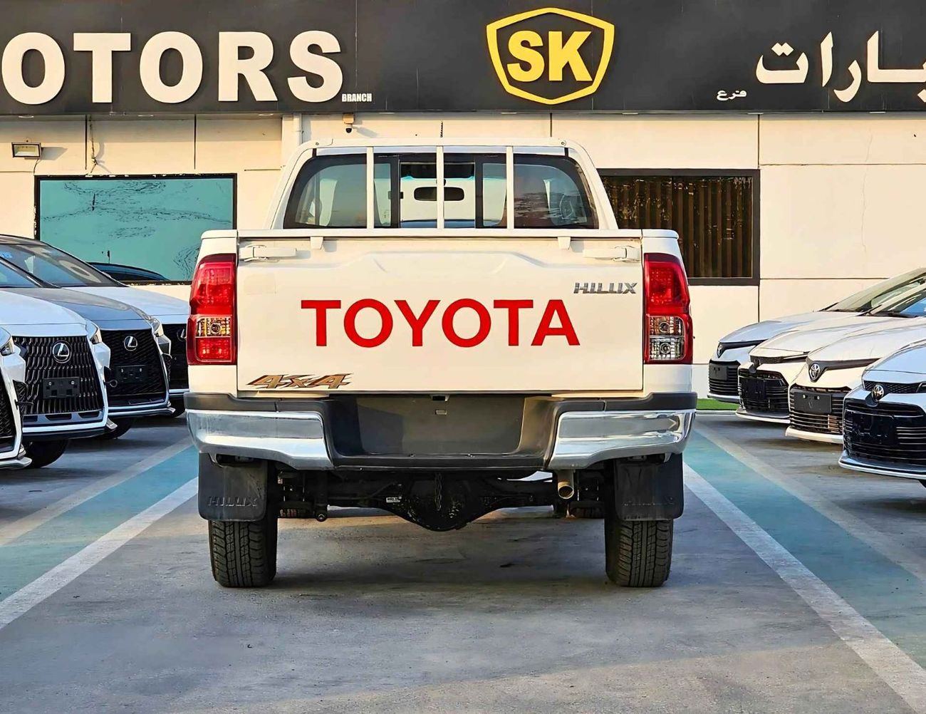 Toyota Hilux GLG NARROW BODY/  SINGLE BODY / M/T / 2.7L V4 PETROL / PLASTIC BUMPER / POWER WINDOWS (CODE # GLG)