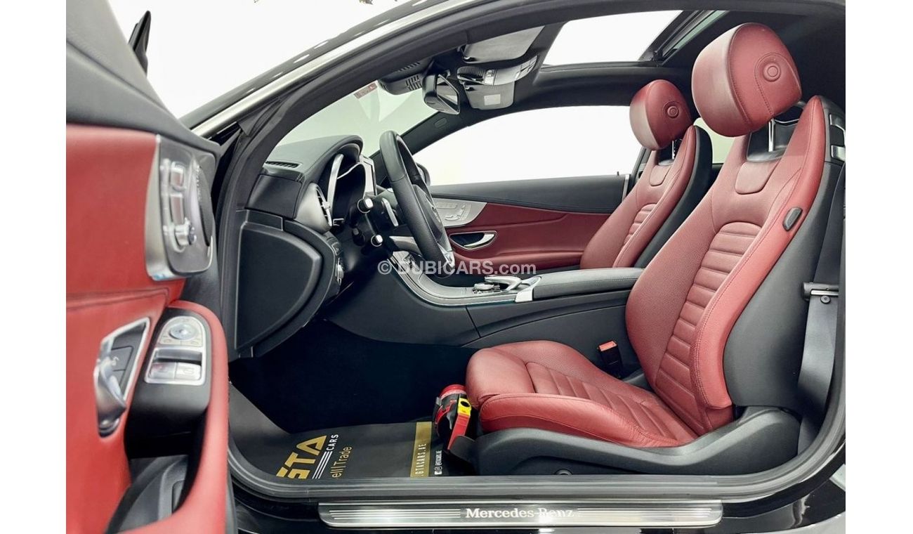 Mercedes-Benz C 200 Coupe 2018 Mercedes-Benz C200 AMG Coupe, Warranty, Service History, GCC