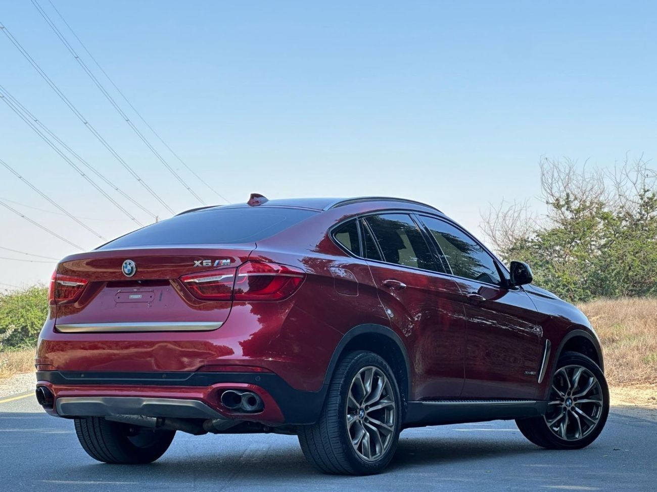 بي أم دبليو X6 50i Luxury 4.4L BMW X6 X DRIVE50i 2015 GCC FULL OPITION // PERFECT CONDITION