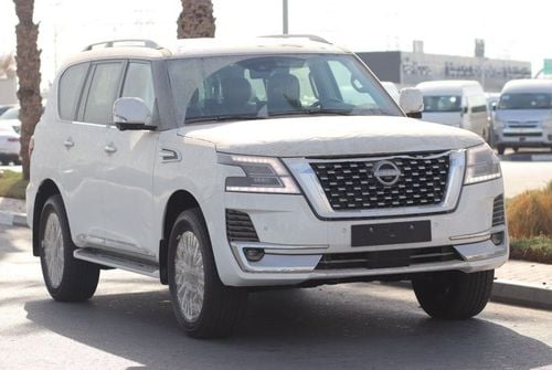 نيسان باترول 4.0 SE, V6 PLATINUM,LEATHER SEAT, ELECTRIC SEAT, SUNROOF, MONITOR,MODEL 2024