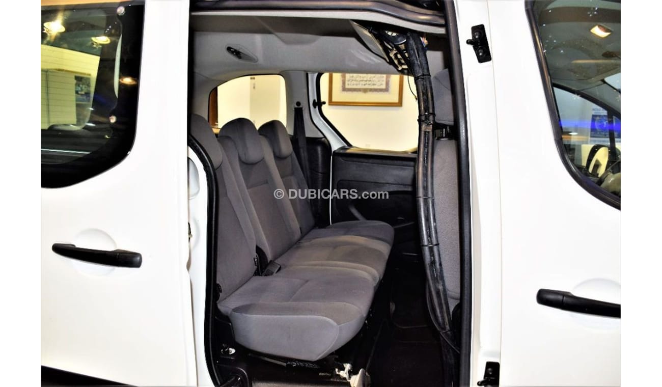 Peugeot Partner Tepee Amazing Peugeot Partner Tepee 2015 Model!! in White Color! GCC Specs