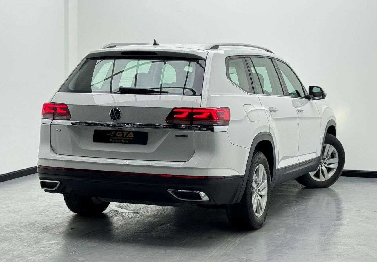 Volkswagen Teramont 2021 Volkswagen Teramont V6 4MOTION, 1 Year Warranty, Agency Full Service History, GCC
