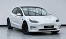 تسلا موديل 3 2022 Tesla Model 3 Performance, March 2026 Warranty, March 2030 Battery Warranty, FSH, GCC