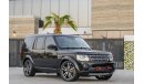 Land Rover LR4 V6 Supercharged | 1,645 P.M | 0% Downpayment | Full Option | Exceptional Condition