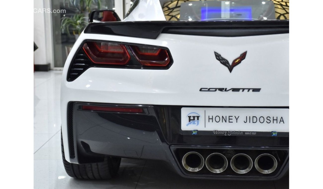 شيفروليه كورفت EXCELLENT DEAL for our Chevrolet Corvette C7 Stingray ( 2015 Model ) in White Color GCC Specs