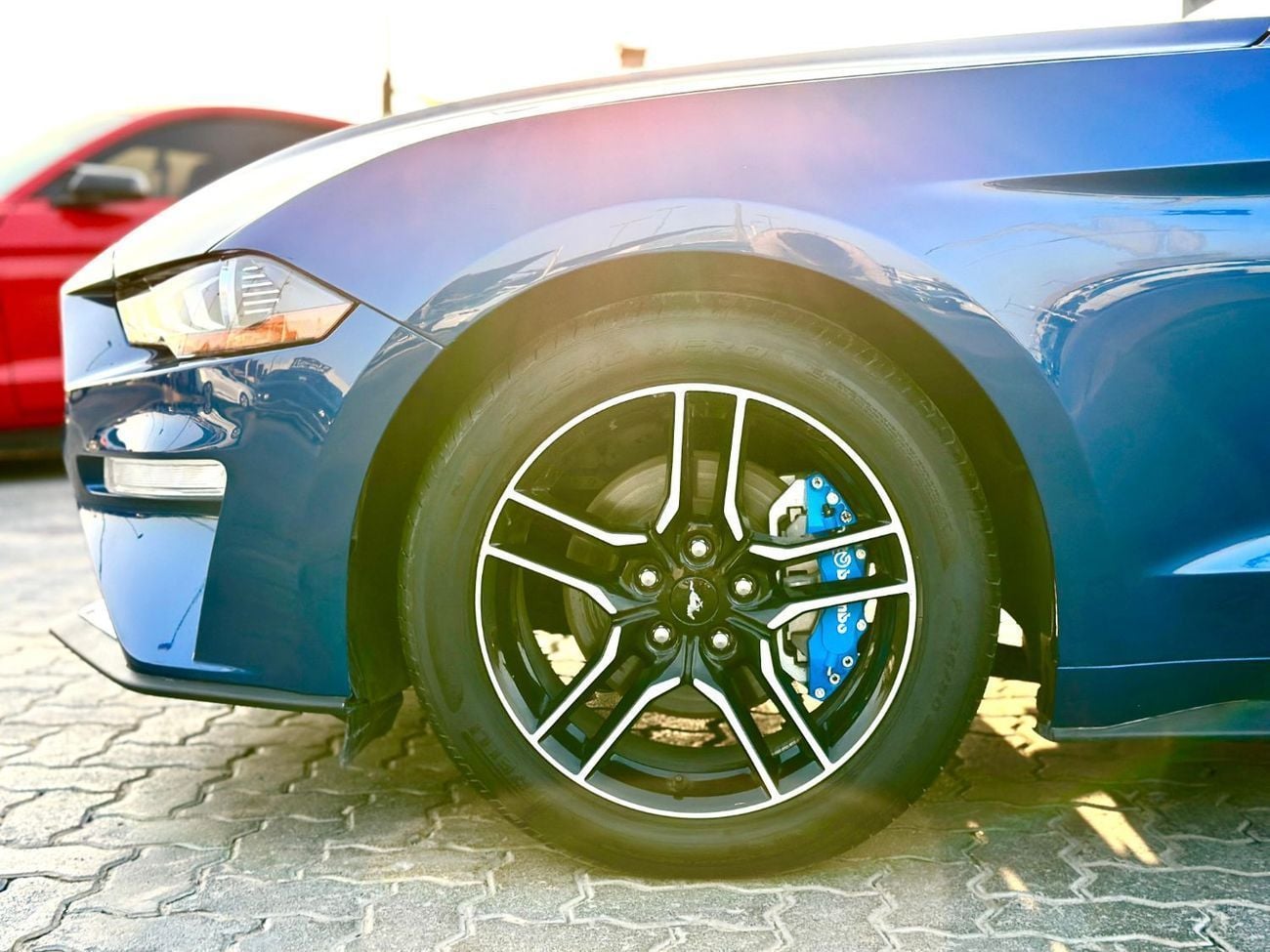 فورد موستانج Ecoboost Convertible | Monthly 1100/- | 0% DP |  Fog Lights | # 44894