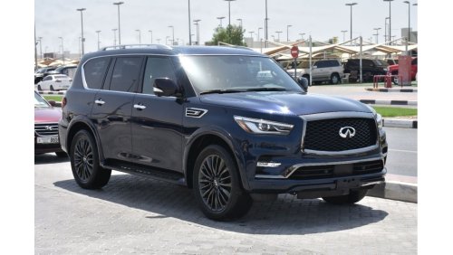 Infiniti QX80 BLACK EDITION PACKAGE LOADED | CAPTAIN SEATS | LOW KM | WITH WARRANTY