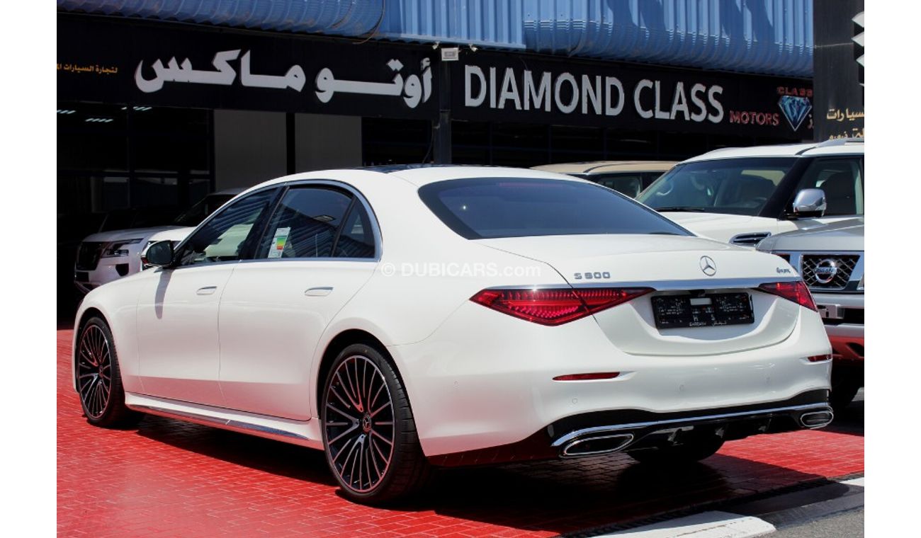 Mercedes-Benz S 500 (2021) V6 GCC, 4DX SYSTEM GCC, 05 YEARS WARRANTY SERVICE CONTRACT FROM LOCAL DEALER(Inclusive VAT)