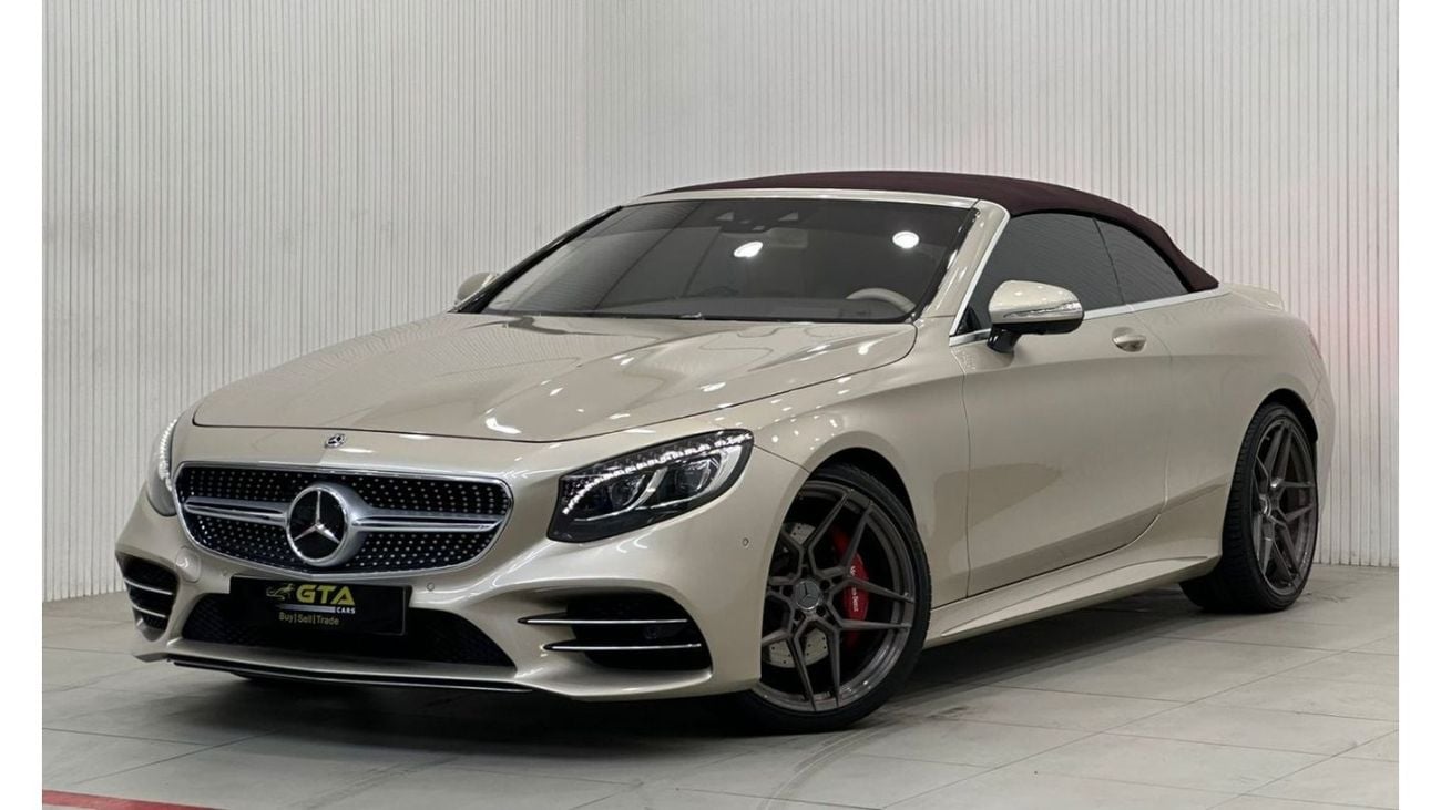 Mercedes-Benz S 560 Std 2019 Mercedes S560 Cabriolet Exclusive Edition,2024 Gargash Warranty + 2025 Gargash Service Cont