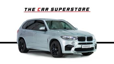 BMW X5M Std 4.4L GCC-AGMC Full Service History-Silverstone Metallic Paint-High Gloss black Rims