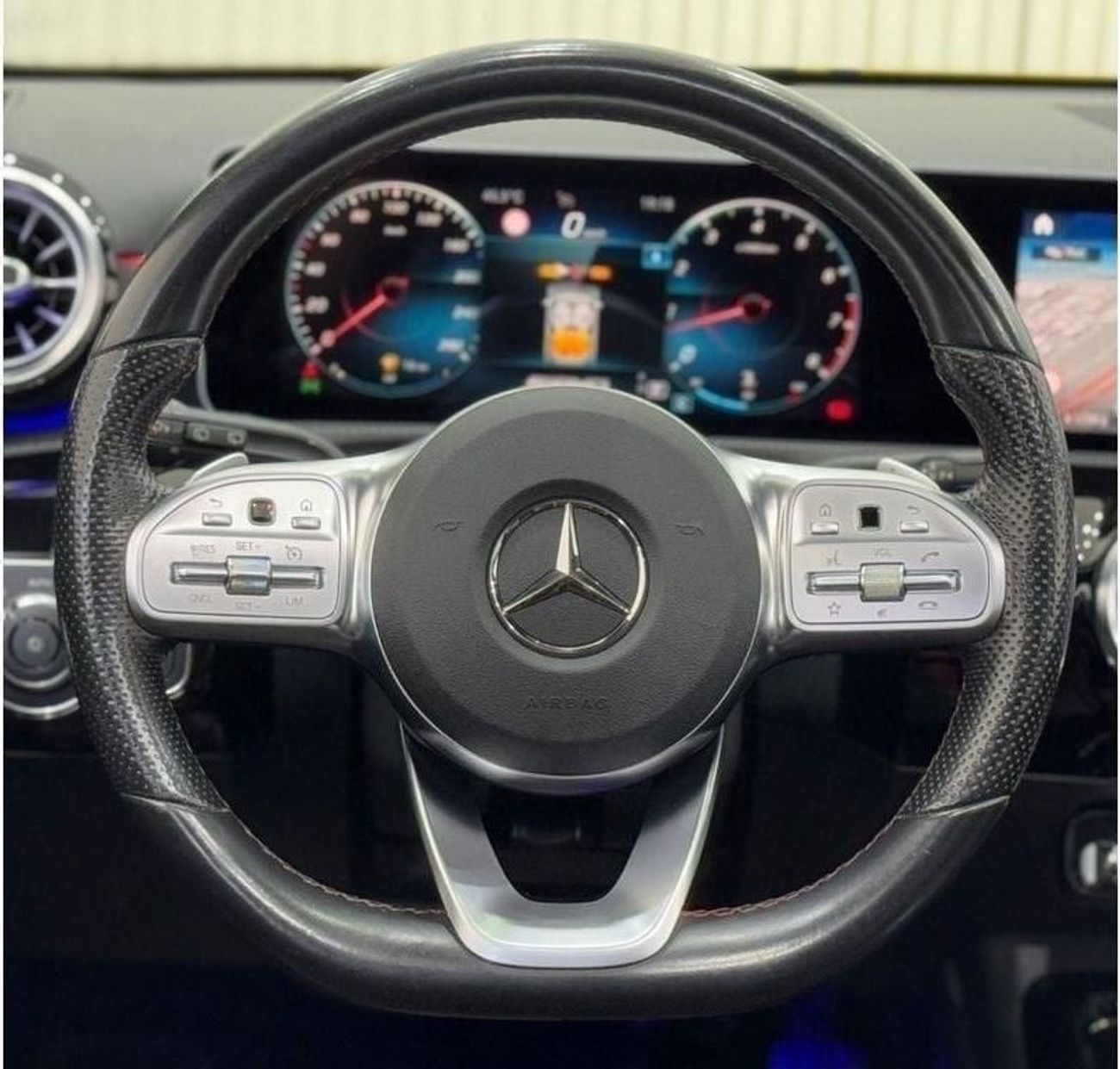 مرسيدس بنز A 35 AMG Std 2.0L 2019 Mercedes Benz A35 AMG Aerodynamic Package, 2 Years Warranty, 3 Years Service Pack, Low