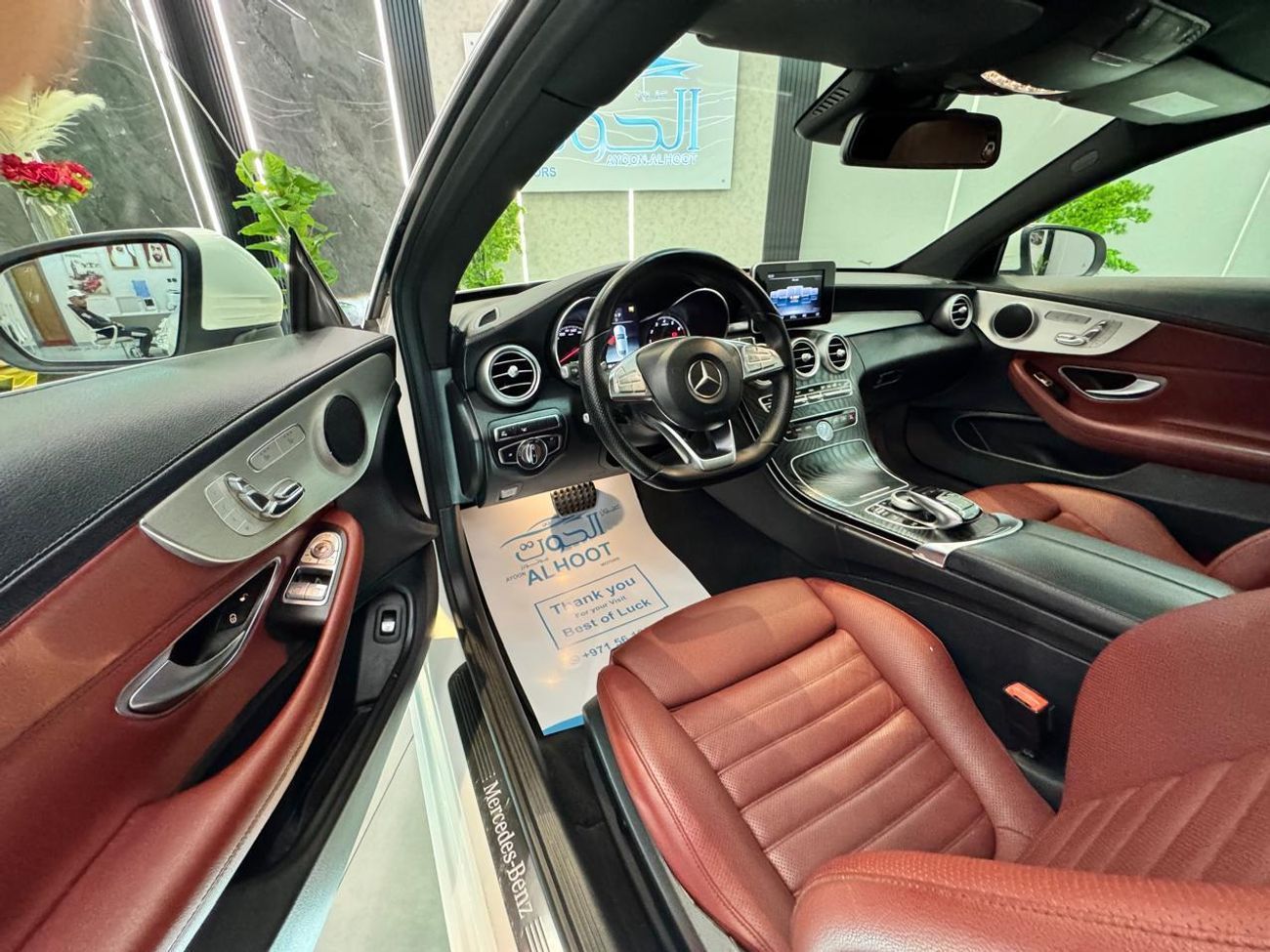 Mercedes-Benz C 200 LOVELY MERCEDES C200 COUPE || FULL OPTION || GCC || ACCIDENTS FREE