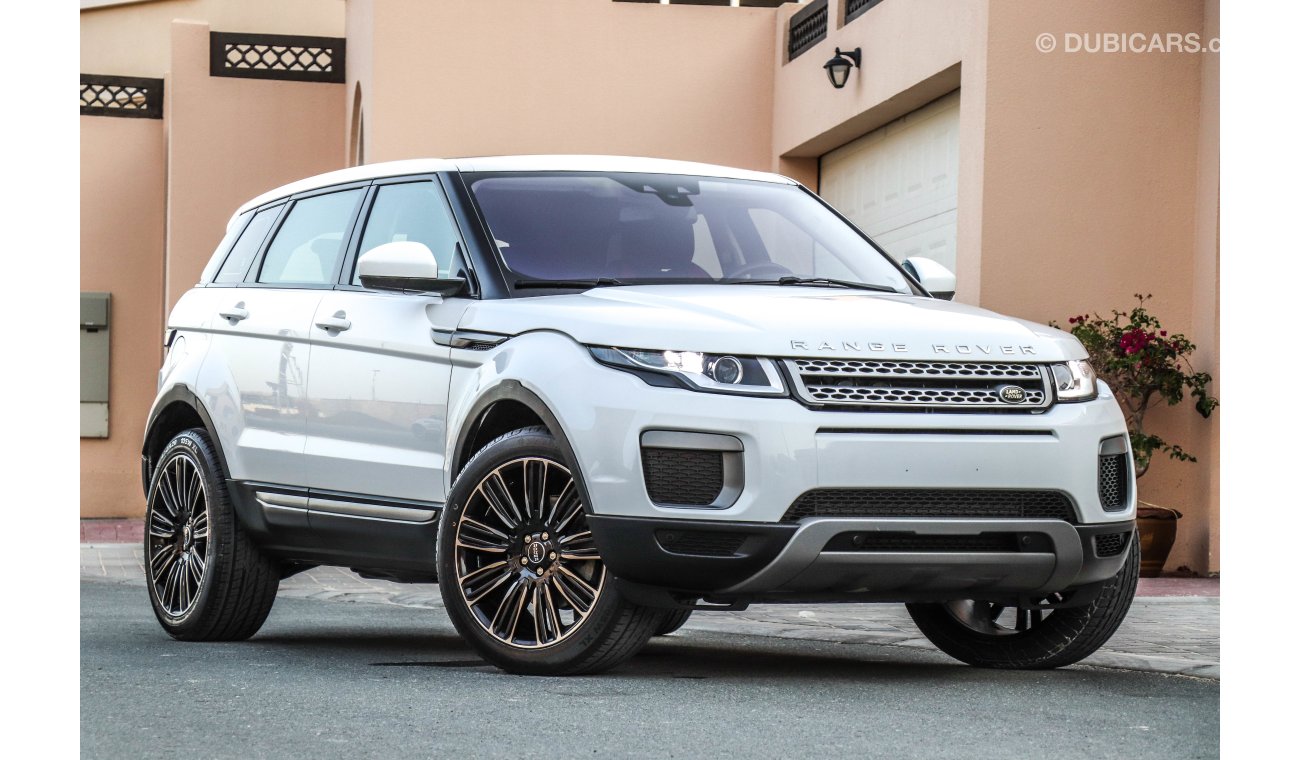 Land Rover Range Rover Evoque Dynamic 2016 GCC under Al Tayer Warranty with Zero downpayment.