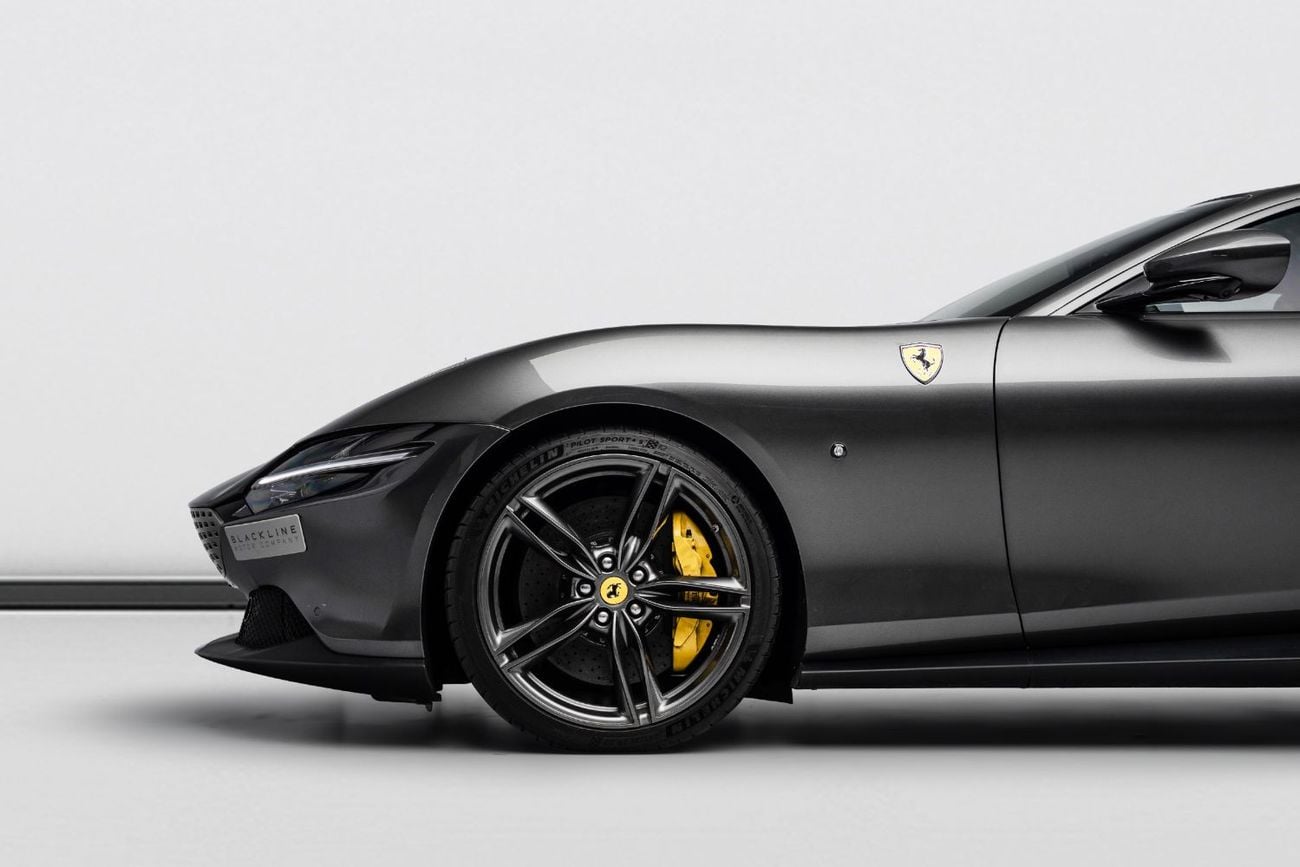 فيراري روما STD BUY NOW, PAY 2027 | THE BLACKLINE STANDARD | Ferrari Warranty + Service Contract, GCC