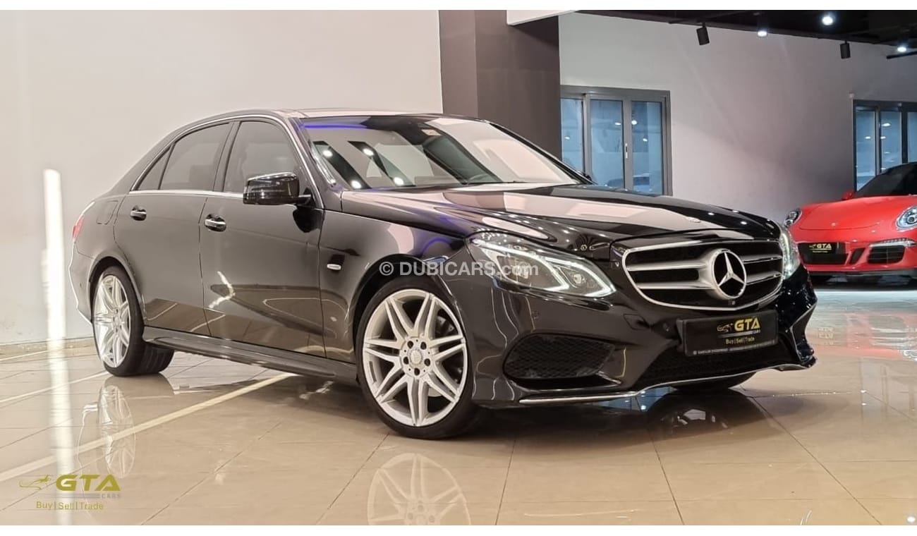 Mercedes-Benz E300 2016 Mercedes E300 AMG, Full Mercedes Service History, GCC