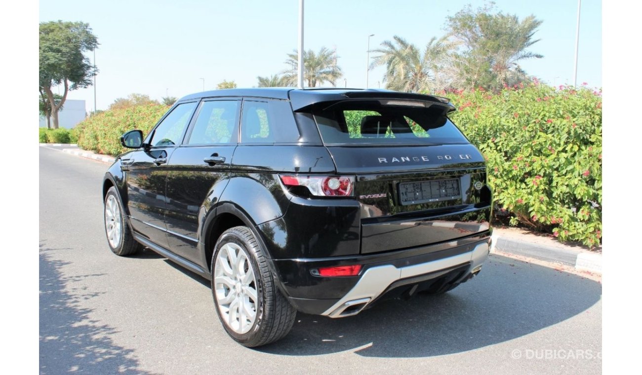 Land Rover Range Rover Evoque 2015/R-DYNAMIC/ 2.0/ GCC/ AL-TAYER FULL SERVICE HISTORY/100% ORIGINAL PAINT/ WARRANTY