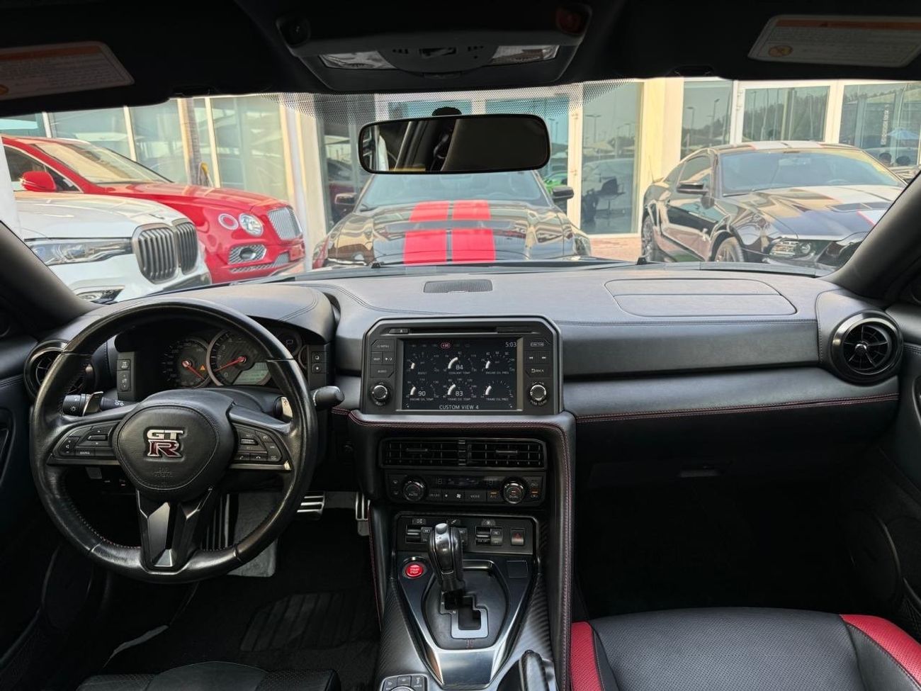 Nissan GTR Std NISSAN GTR GCC 2017 Black edition  Full carbon fibre