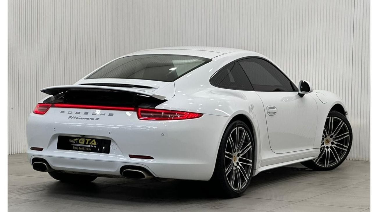 Porsche 911 2015 Porsche 911 Carrera 4, Service History, Low Kilometers, GCC Specs