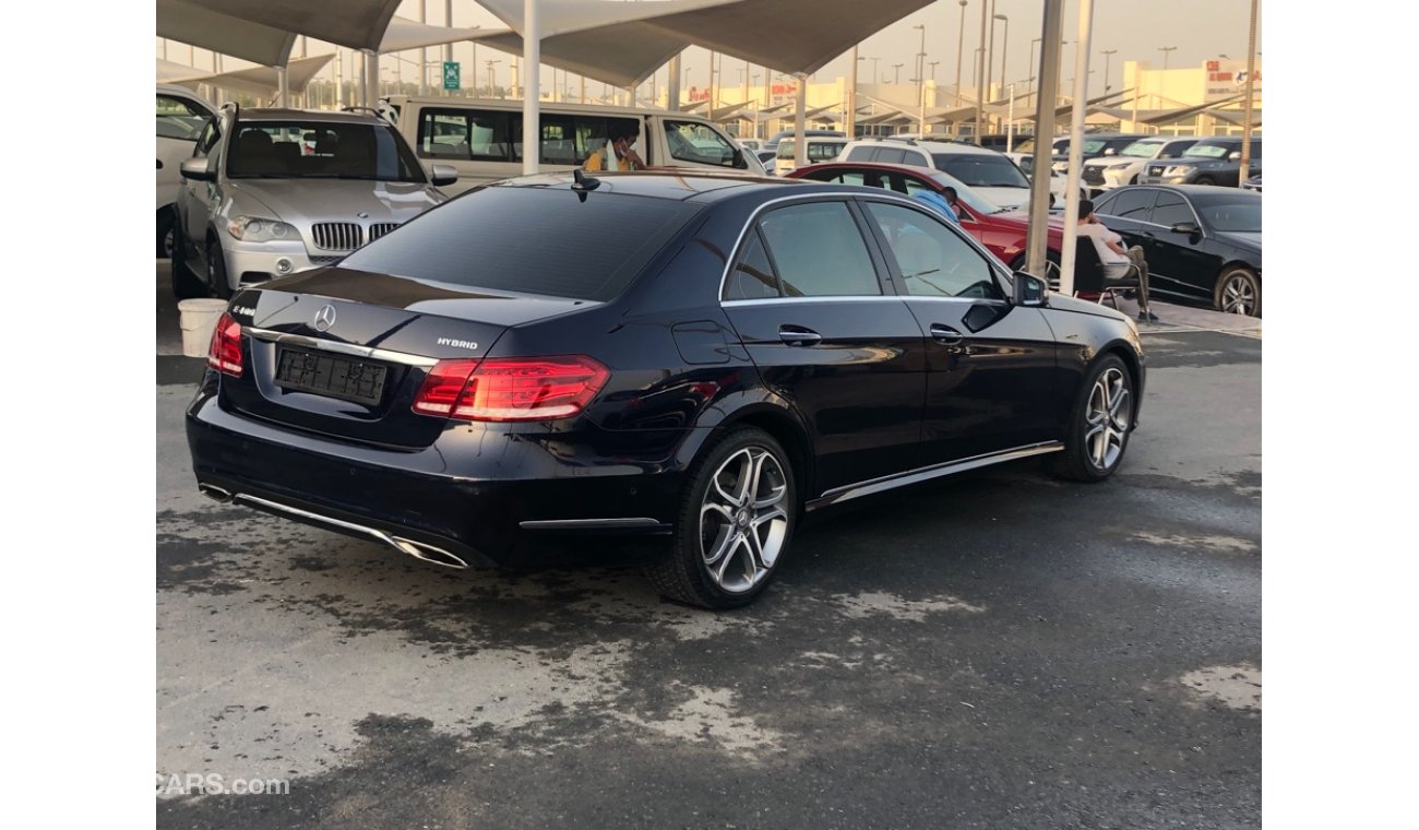 Mercedes-Benz E 400 MERCEDES BENZ E400 Hypird model 2014 GCC car prefect condition full option panoramic roof leather s