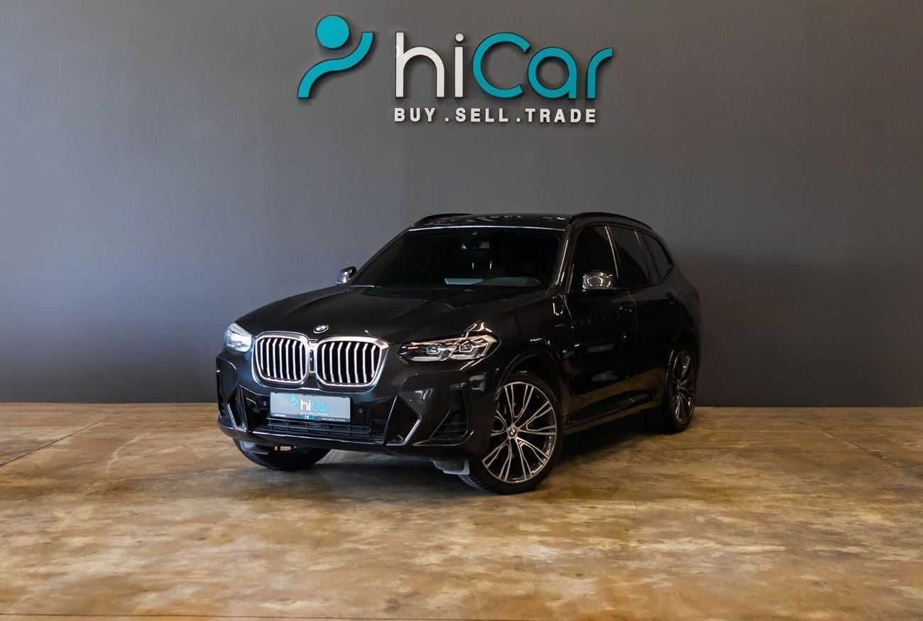 BMW X3 xDrive 30i M Sport 2.0L AED  2,586 P.M • 0% Downpayment • X3 xDrive 30i M-Sport • Agency Warranty An