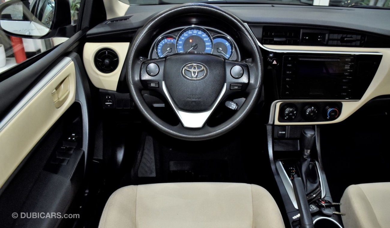 Toyota Corolla EXCELLENT DEAL for our Toyota Corolla SE 1.6L ( 2019 Model ) in White Color GCC Specs