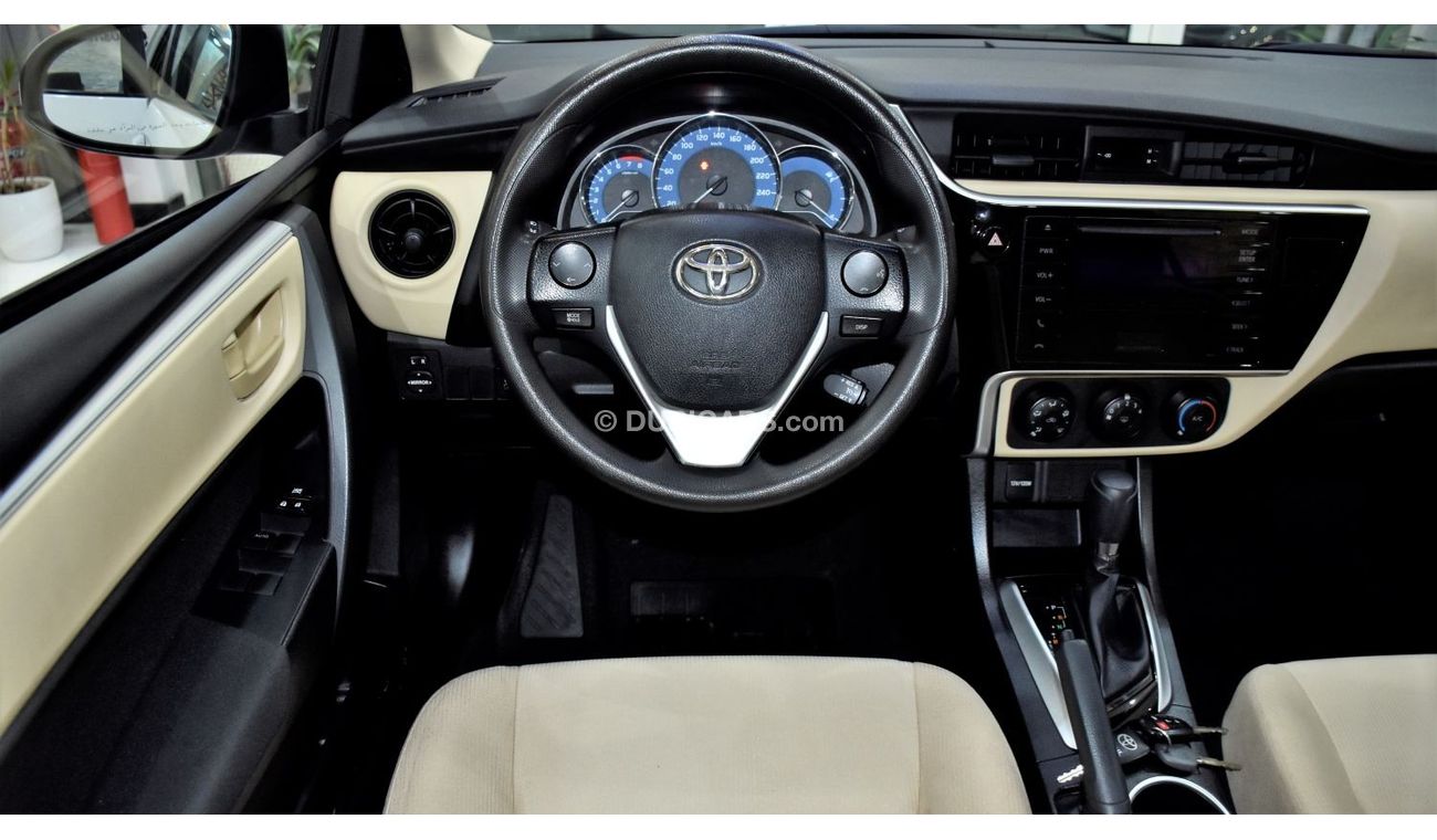 Toyota Corolla EXCELLENT DEAL for our Toyota Corolla SE 1.6L ( 2019 Model ) in White Color GCC Specs