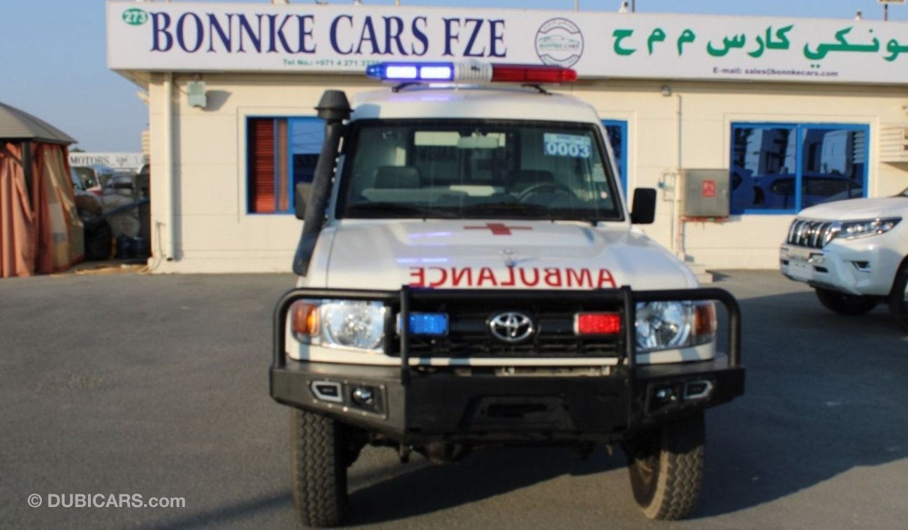 Toyota Land Cruiser Hard Top AMBULANCE, LC78, Hard Top, 4 x 4, Manual Transmission, Diesel, Left Hand Drive