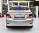 Hyundai Accent EXCELLENT DEAL for our Hyundai Accent 1.6L ( 2017 Model ) in Silver Color GCC Specs