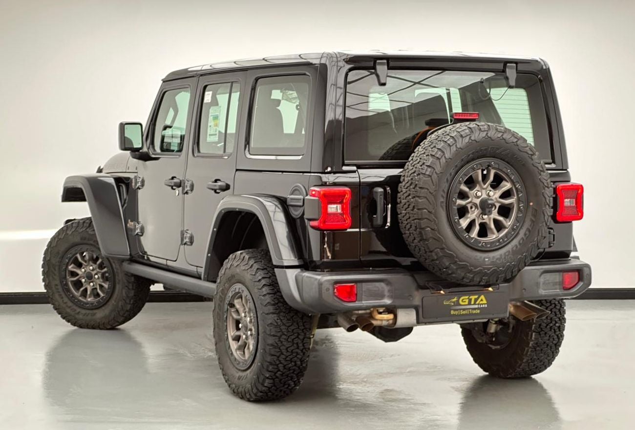 جيب رانجلر أنليميتد 2023 Jeep Wrangler Rubicon 392 SRT, Feb/2027 JEEP Warranty, Excellent Condition, GCC