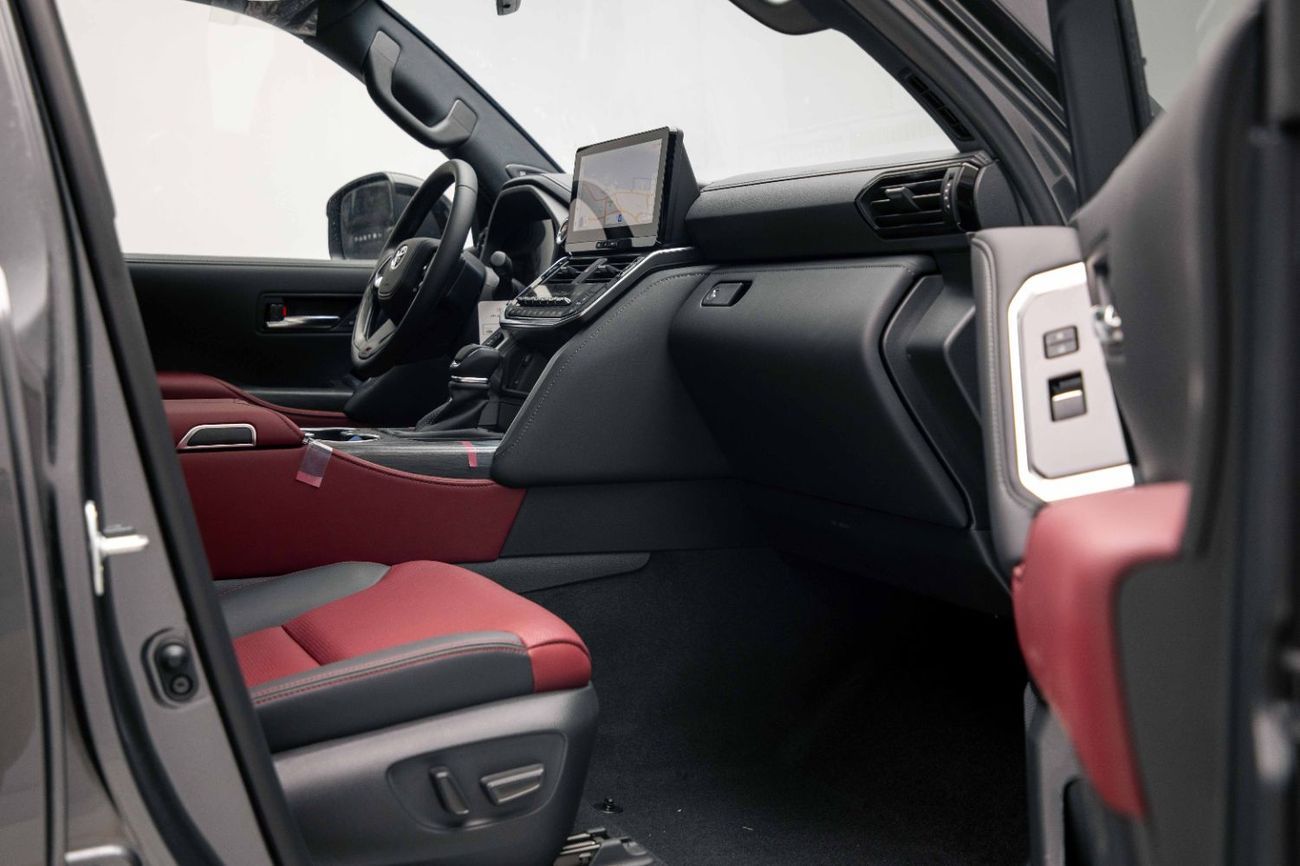 Toyota Land Cruiser GRS 3.5L - Grey Mettalic Inside Maroon | Export Only