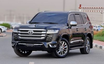 Toyota Land Cruiser GXR 2019 Model Facelift to LC300 2025 Shape Exterior and Interior Both Car is very Clean and Perfect