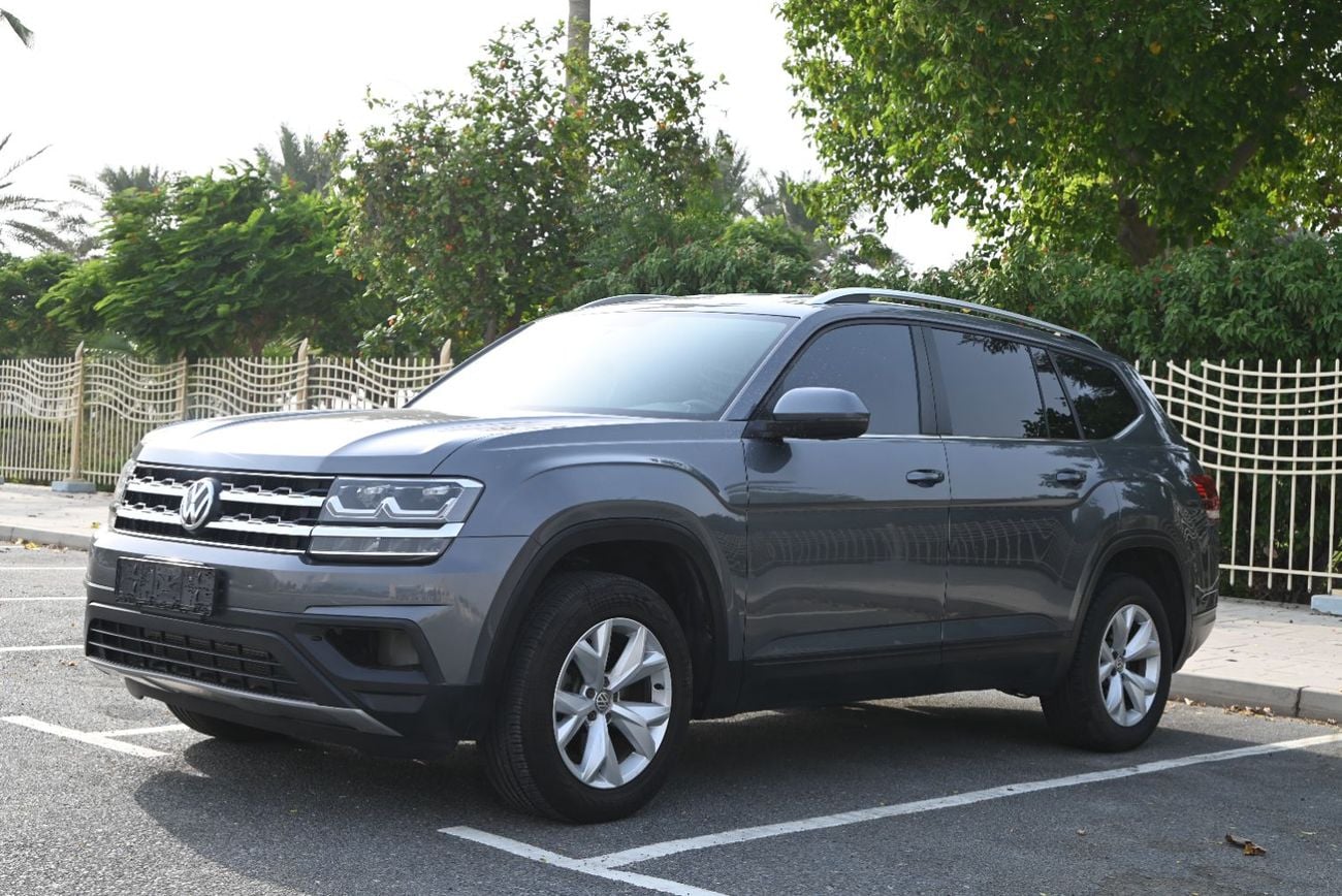 Volkswagen Teramont S Trendline 3.6L - 0% DP - GCC SPECS - VOLKSWAGEN TERAMONT 4WD - FIRST OWNER