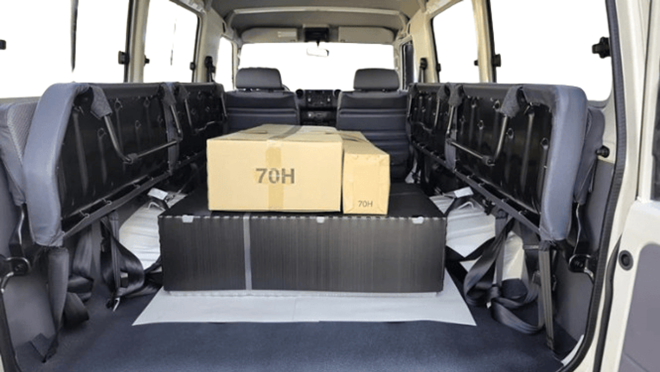 تويوتا لاند كروزر 70 ECTWAL001 - 2025 Toyota LC78 3 Doors Hardtop - 2.8L Diesel Auto – White with Grey  Interior