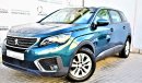 Peugeot 5008 1.6L ACTIVE 2018 GCC SPECS AGENCY WARRANTY UP TO 2023 OR 200,000KM