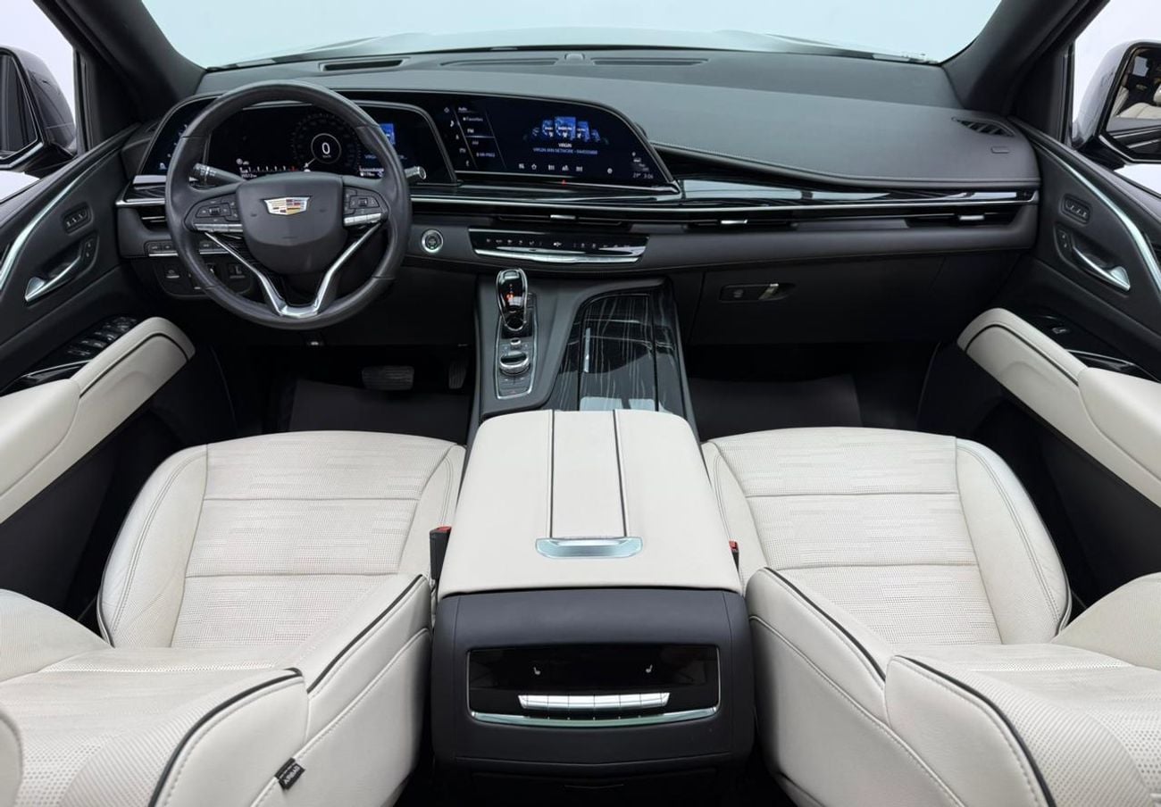 كاديلاك إسكالاد 2023 Cadillac Escalade Platinum Luxury, 2027 Cadillac Warranty, 2028 Cadillac Service Pack, GCC