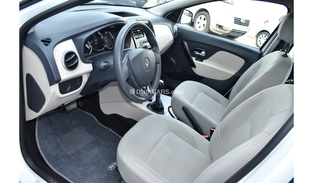 Renault Symbol 1.6L PE SEDAN 2016 MODEL GCC SPECS WITH DEALER WARRANTY
