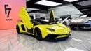 Lamborghini Aventador 6.5L V12 Lamborghini Aventador SV 2017 - LP 750-4 SV Roadster - Yellow (Giallo)