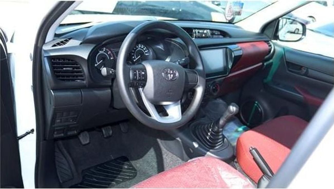 تويوتا هيلوكس GL ECTKSA001 - 2026 Toyota Hilux Double Cab Pick Up - 2.4L Diesel Manual 2wd – White