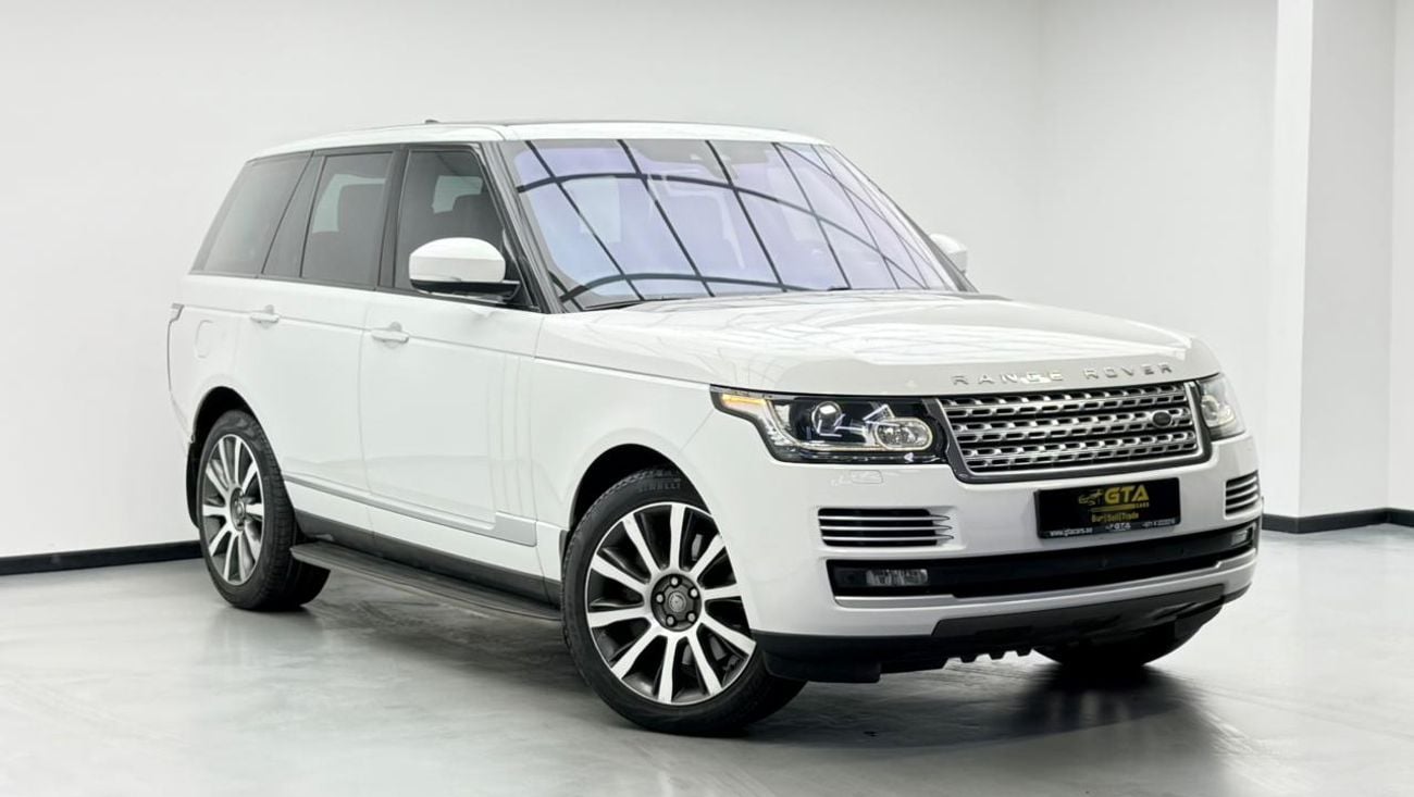 لاند روفر رينج روفر 2017 Range Rover Vogue SE Supercharged, 2026 RR Warranty, 2029 RR Service Pack, Fully Loaded, GCC