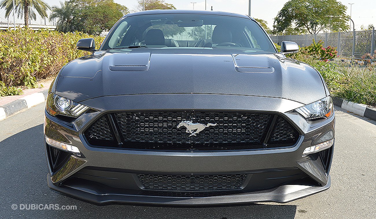 Ford Mustang 2019, GT Premium, 5.0 V8 GCC, 0km # DIGITAL CLUSTER # 3Yrs or 100K km WTY + 60K km SERV at Al Tayer